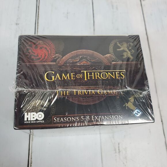 HBO Game of Thrones: The Trivia Game - 5-8 Expansion Board Game New Sealed - Picture 3 of 6